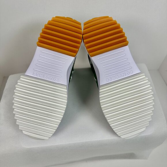 NEW | Converse Run Star Hike Platform Size 6.5 Women Green Canvas High Top - Picture 8 of 16